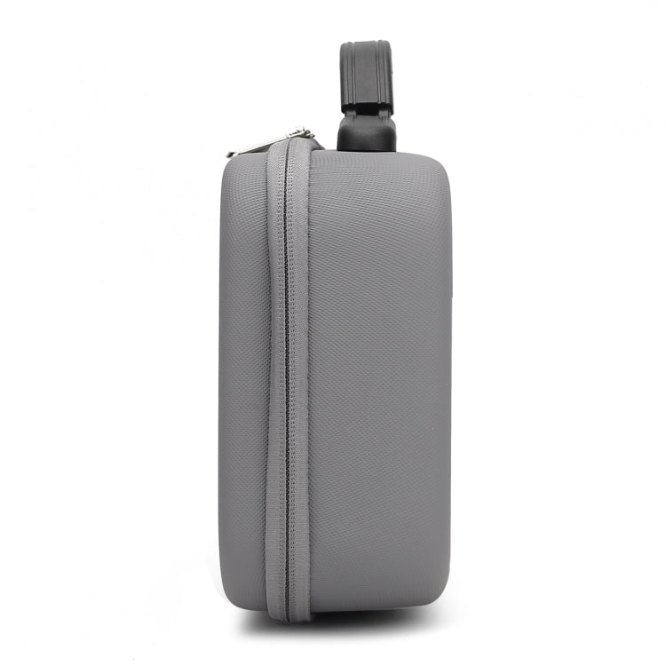 Custodia protettiva di sicurezza portatile in PU antiurto con texture a diamante per DJI Osmo Mobile 4, Grey
