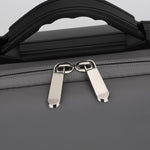 Custodia protettiva di sicurezza portatile in PU antiurto con texture a diamante per DJI Osmo Mobile 4, Grey