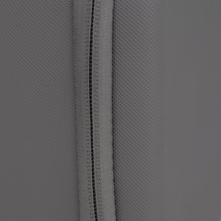 Custodia protettiva di sicurezza portatile in PU antiurto con texture a diamante per DJI Osmo Mobile 4, Grey