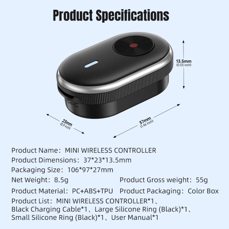 Telecomando wireless per mini action camera STARTRC, General