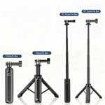 Mini treppiede VT-13, bastone per selfie portatile per GoPro e action camera., VT-13