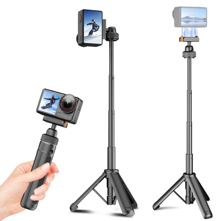 VT-09 Asta per selfie magnetica portatile, mini treppiede telescopico da tavolo per DJI Action 5 Pro / 4 / 3, VT-09