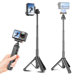VT-09 Asta per selfie magnetica portatile, mini treppiede telescopico da tavolo per DJI Action 5 Pro / 4 / 3, VT-09