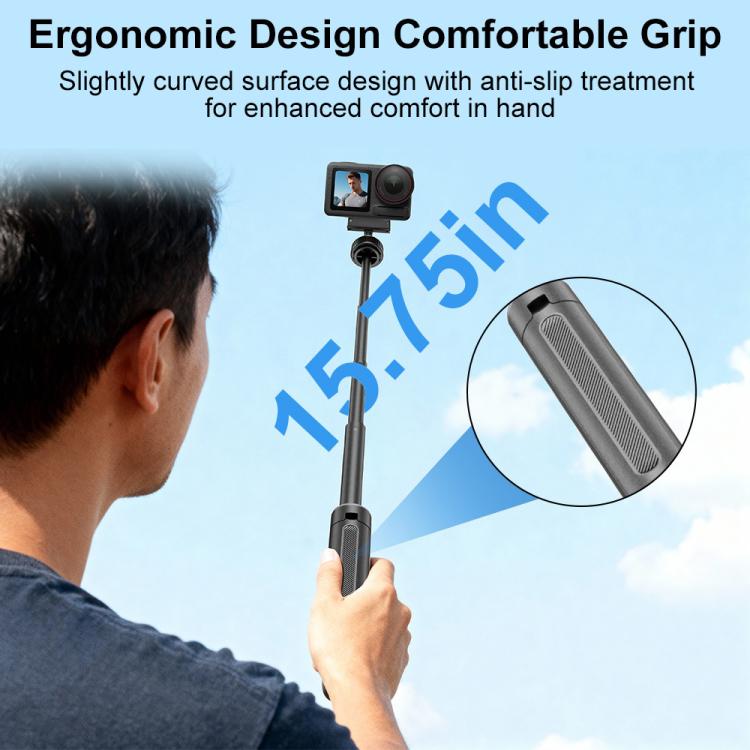 VT-09 Asta per selfie magnetica portatile, mini treppiede telescopico da tavolo per DJI Action 5 Pro / 4 / 3, VT-09
