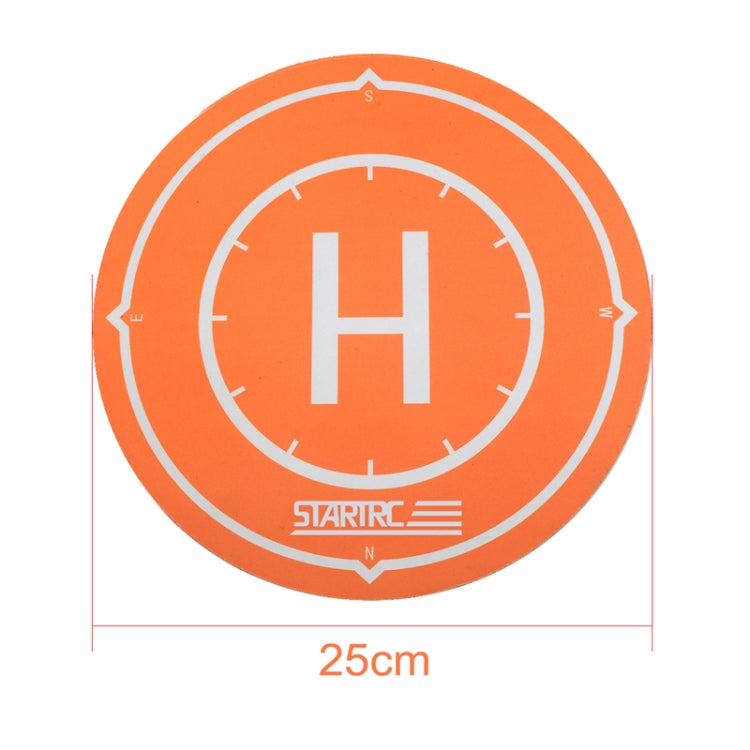STARTRC RC Drone Quadcopter Grembiule da parcheggio portatile Tappetino da parcheggio per atterraggio rapido per DJI Mavic Mini / Air 2 / Shark, Diametro: 25 cm, Diameter: 25cm