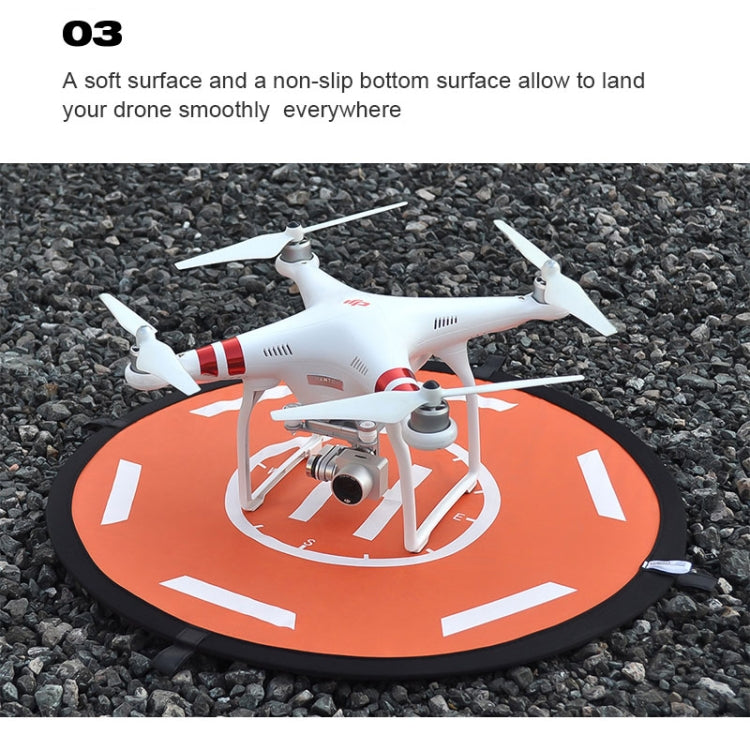STARTRC RC Drone Quadcopter Grembiule da parcheggio portatile Tappetino da parcheggio per atterraggio rapido per DJI Mavic Mini / Mavic Air 2, Diametro: 56 cm, Diameter: 56cm