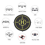 STARTRC RC Drone Quadcopter Grembiule da parcheggio portatile Tappetino da parcheggio per atterraggio rapido per DJI Mavic Mini / Mavic Air 2, Diametro: 56 cm, Diameter: 56cm