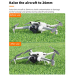 Carrello di atterraggio rialzato pieghevole per DJI Mini 3 / 3 Pr