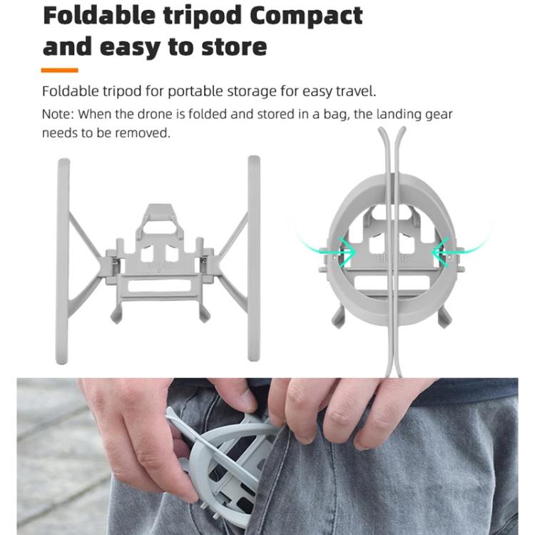 Carrello di atterraggio rialzato pieghevole per DJI Mini 3 / 3 Pr
