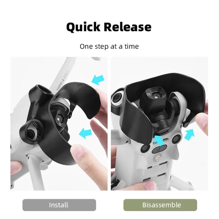Paraluce antiriflesso per gimbal DJI Mini 4 Pro
