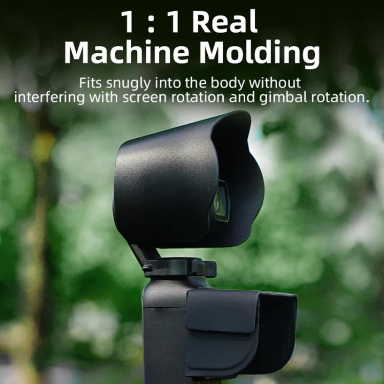 Parasole per obiettivo DJI Osmo Pocket 3 in ABS