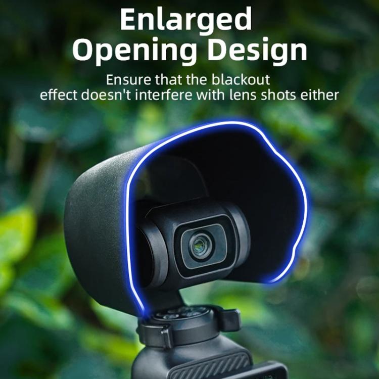 Parasole per obiettivo DJI Osmo Pocket 3 in ABS