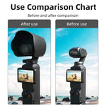 Parasole per obiettivo DJI Osmo Pocket 3 in ABS