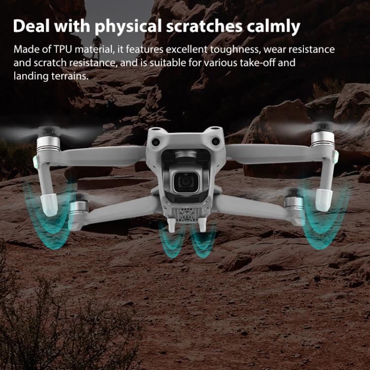 Piedini protezione TPU per gambe drone DJI Mavic Air 2S