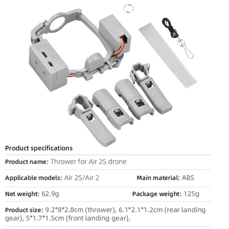 Lanciatore parabolico per DJI Mavic Air 2 e Air 2S