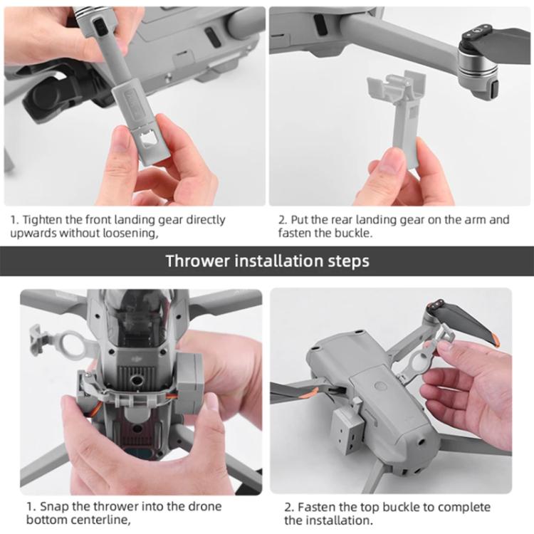 Lanciatore parabolico per DJI Mavic Air 2 e Air 2S