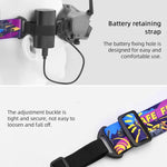 Fascia testa con stampa graffiti per occhiali DJI FPV