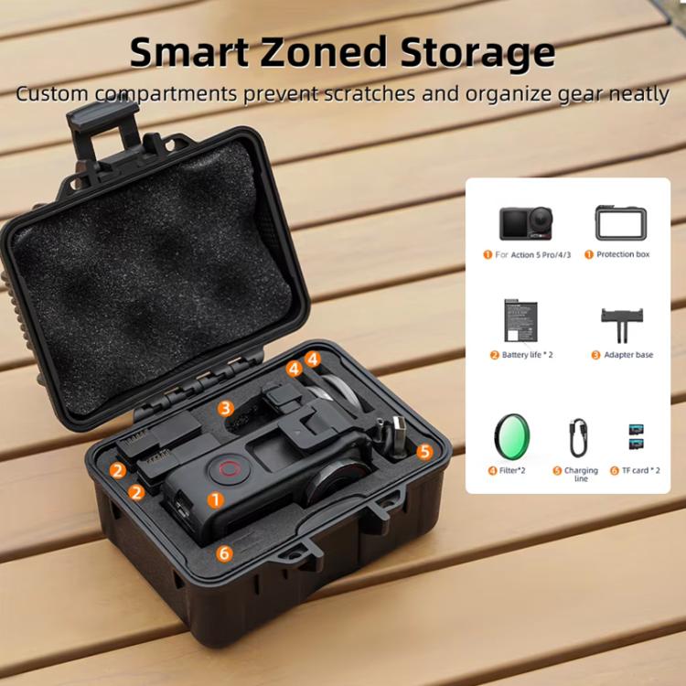 Custodia rigida protettiva per DJI Osmo Action 5 Pro/4/3