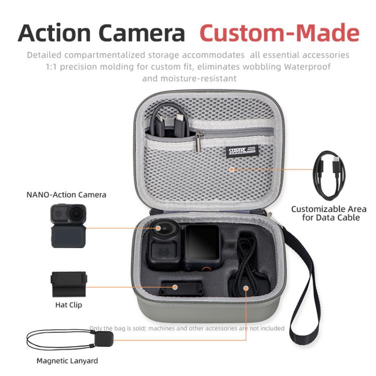 Custodia rigida STARTRC per DJI Osmo Nano 17x15x7 cm