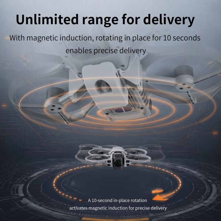Per DJI Avata 360 STARTRC Sistema di lancio aereo geomagnetico Lanciatore parabolico