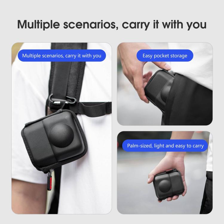 Borsa portaoggetti per DJI Osmo 360 Mini 16x12x11cm