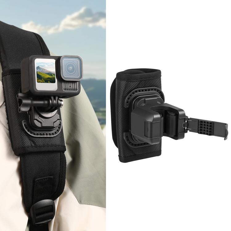 STARTRC Supporto a sgancio rapido con chiusura a strappo per selfie stick, Hook And Loop Mount