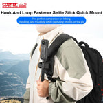 STARTRC Supporto a sgancio rapido con chiusura a strappo per selfie stick, Hook And Loop Mount