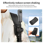STARTRC Supporto a sgancio rapido con chiusura a strappo per selfie stick, Hook And Loop Mount