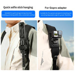 STARTRC Supporto a sgancio rapido con chiusura a strappo per selfie stick, Hook And Loop Mount