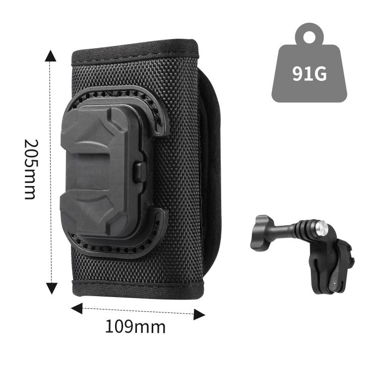 Clip universale per zaino STARTRC con chiusura a strappo., Backpack Clip