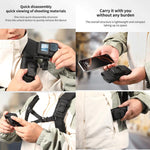 Clip universale per zaino STARTRC con chiusura a strappo., Backpack Clip