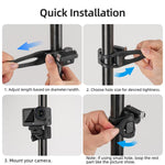 Sunnylife Supporto flessibile magnetico a sgancio rapido Serie 360 Cinghia Avvolgibile Supporto per Tubo Bicicletta Clip Supporto per DJI Osmo 360 / Action 5 Pro / 4 / 3, For DJI Osmo 360 / Action 5 Pro / 4 / 3