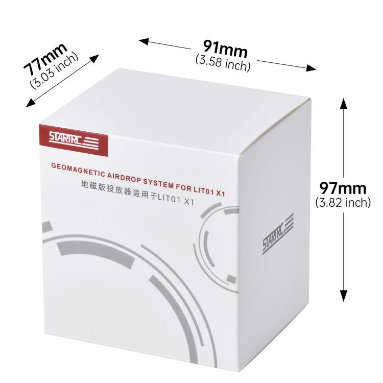 Per DJI Lito 1 / X1 STARTRC Air Dropping System Lanciatore Parabolico