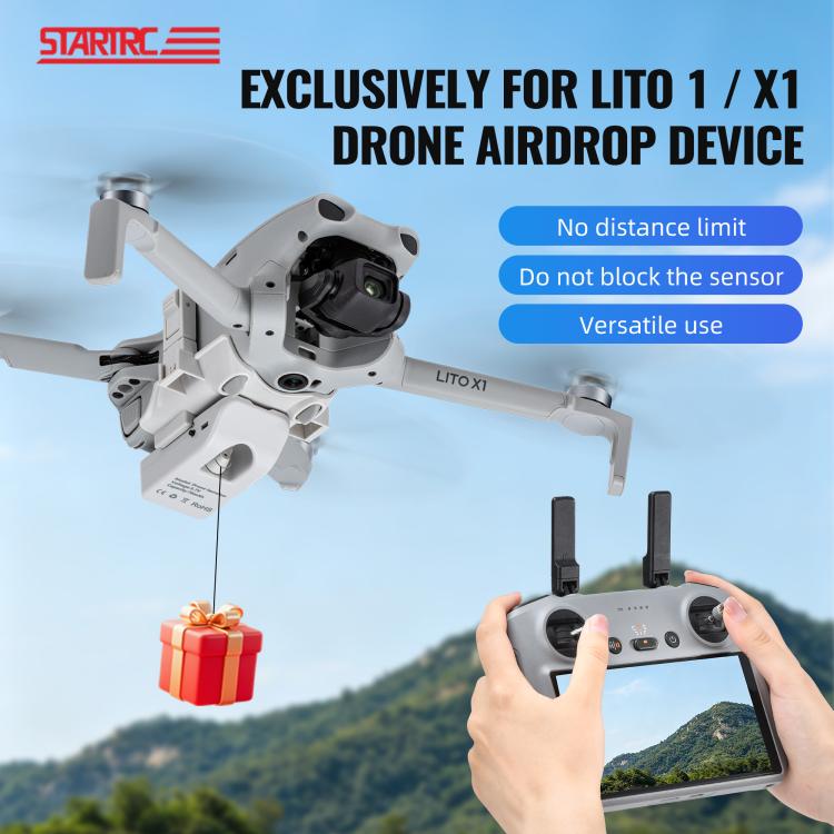 Per DJI Lito 1 / X1 STARTRC Air Dropping System Lanciatore Parabolico