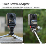 Sunnylife AD118 Adattatore magnetico a sgancio rapido Sunnylife Cold Shoe 1/4" con inclinazione regolabile a 180° per selfie stick, supporto per DJI Osmo 360 / Action 5 Pro / 4 / 3, AD118 For DJI Osmo 360 / Action 5 Pro
