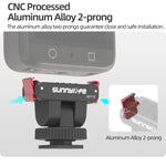 Sunnylife AD118 Adattatore magnetico a sgancio rapido Sunnylife Cold Shoe 1/4" con inclinazione regolabile a 180° per selfie stick, supporto per DJI Osmo 360 / Action 5 Pro / 4 / 3, AD118 For DJI Osmo 360 / Action 5 Pro