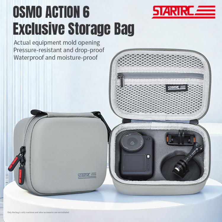 Per DJI Osmo Action 6 STARTRC Scatola di trasporto portatile Mini Standard Combo Bag, For DJI Osmo Action 6