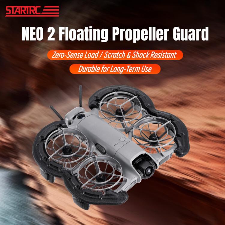 Paraurti di protezione per eliche galleggianti anti-affondamento per DJI Neo 2 STARTRC Light, For DJI Neo 2 (Black), For DJI Neo 2 (Orange)
