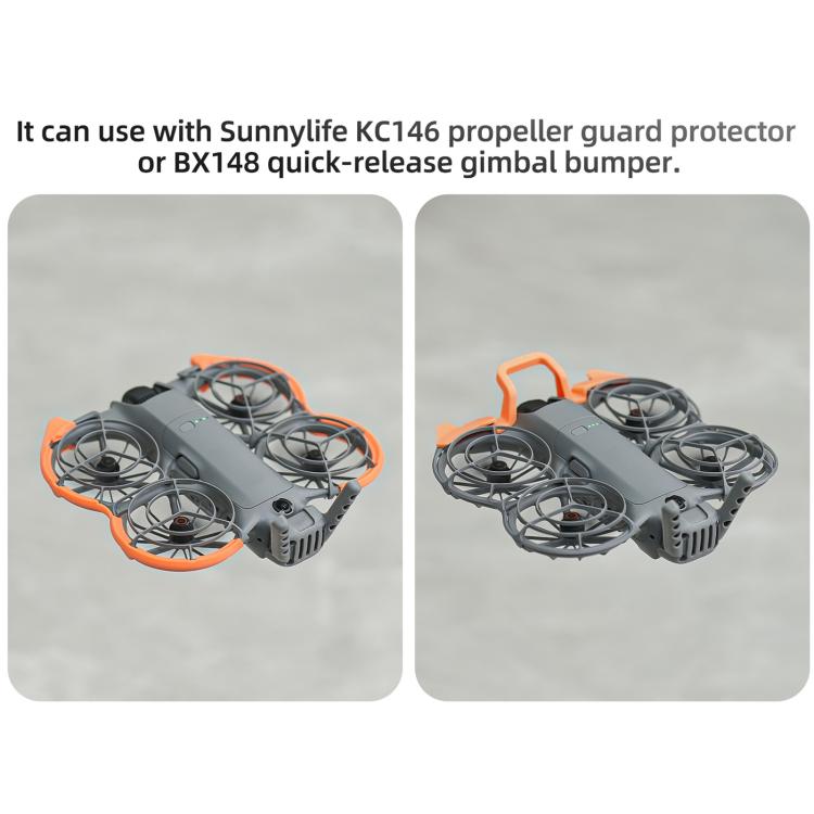 Per DJI Neo 2 Sunnylife Hollow Design Digital Transceiver Protector Crash Antiurto Digital Transceiver Cover
