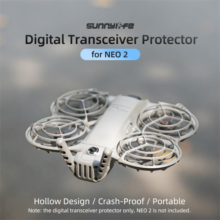 Per DJI Neo 2 Sunnylife Hollow Design Digital Transceiver Protector Crash Antiurto Digital Transceiver Cover