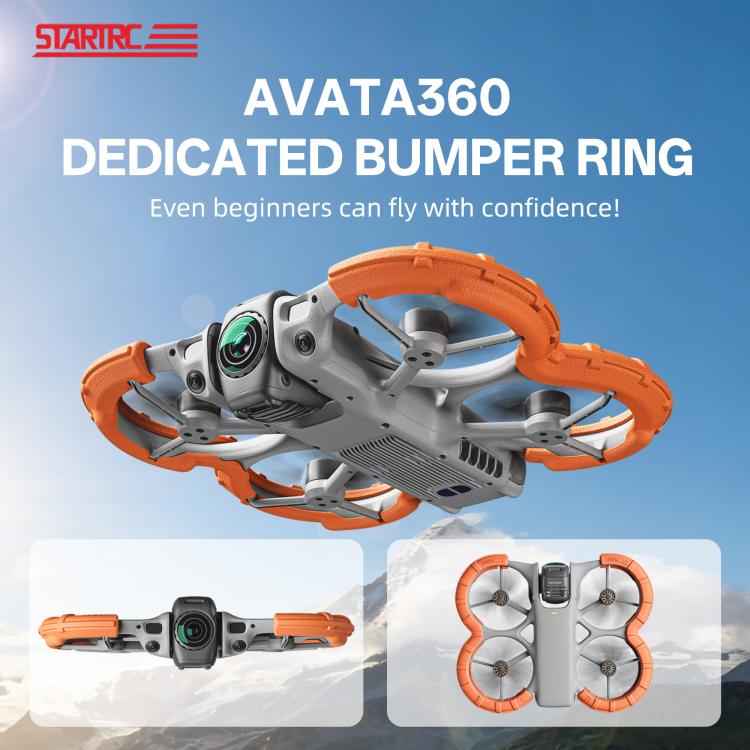 Paraurti di protezione per eliche galleggianti anti-affondamento per DJI Avata 360 STARTRC Light, For DJI Avata 360 (Orange)