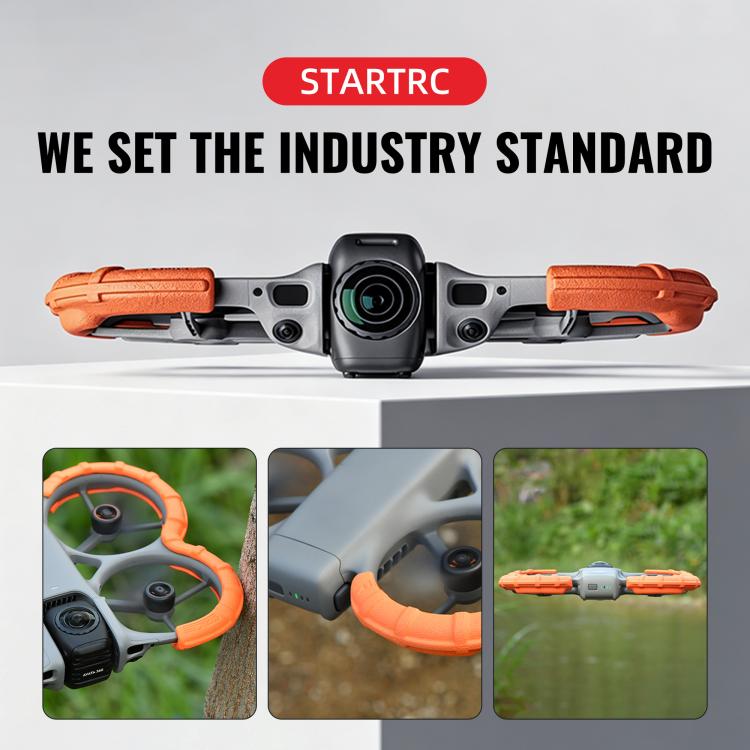 Paraurti di protezione per eliche galleggianti anti-affondamento per DJI Avata 360 STARTRC Light, For DJI Avata 360 (Orange)
