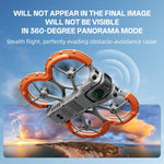 Paraurti di protezione per eliche galleggianti anti-affondamento per DJI Avata 360 STARTRC Light, For DJI Avata 360 (Orange)
