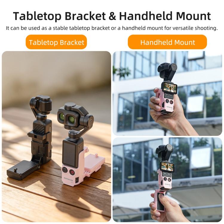 Supporto magnetico portatile Sunnylife per DJI Osmo Pocket 4P / 4 con scatola filtro, base da tavolo, angolazione regolabile., OP4-ZJ185