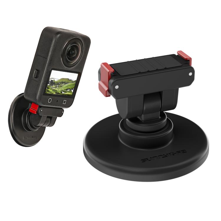 Supporto magnetico a sgancio rapido Sunnylife con inclinazione regolabile di 1/4" e 180° per DJI Osmo 360 / Action 5 Pro / 4 / 3 / 2, DZ-140 For DJI Osmo 360 / Action 5 Pro