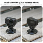 Supporto magnetico a sgancio rapido bidirezionale Sunnylife con inclinazione regolabile di 1/4" e 180° per DJI Osmo Nano / Action 6, DZ-141 For DJI Osmo Nano / Action 6