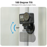 Supporto magnetico a sgancio rapido bidirezionale Sunnylife con inclinazione regolabile di 1/4" e 180° per DJI Osmo Nano / Action 6, DZ-141 For DJI Osmo Nano / Action 6