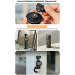 Supporto magnetico a sgancio rapido bidirezionale Sunnylife con inclinazione regolabile di 1/4" e 180° per DJI Osmo Nano / Action 6, DZ-141 For DJI Osmo Nano / Action 6