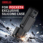 Custodia in silicone per obiettivo e corpo DJI Osmo Pocket 4 STARTRC 2 in 1 Gimbal.
