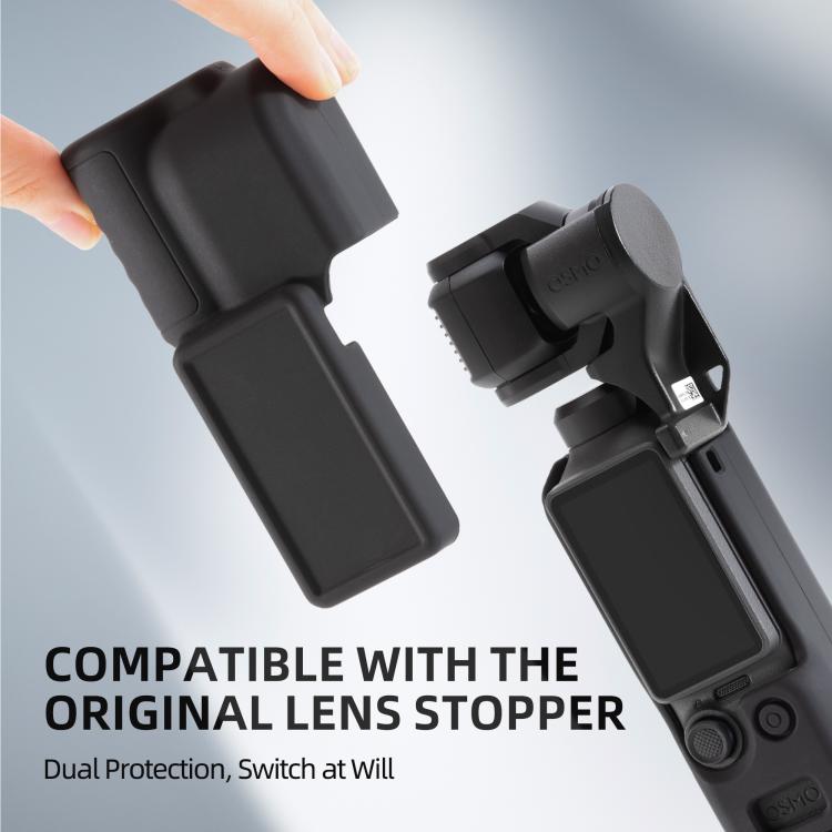 Custodia in silicone per obiettivo e corpo DJI Osmo Pocket 4 STARTRC 2 in 1 Gimbal.